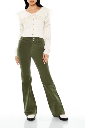 High-Rise Corduroy Flare Pant