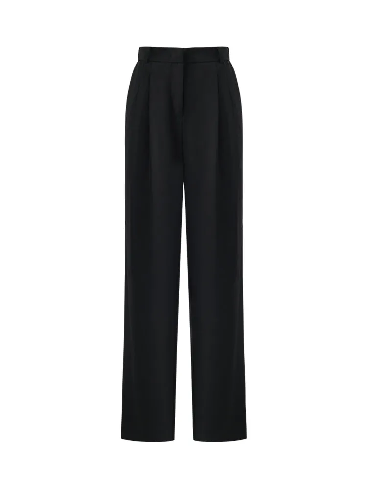 High-Waisted Straight Women Pants