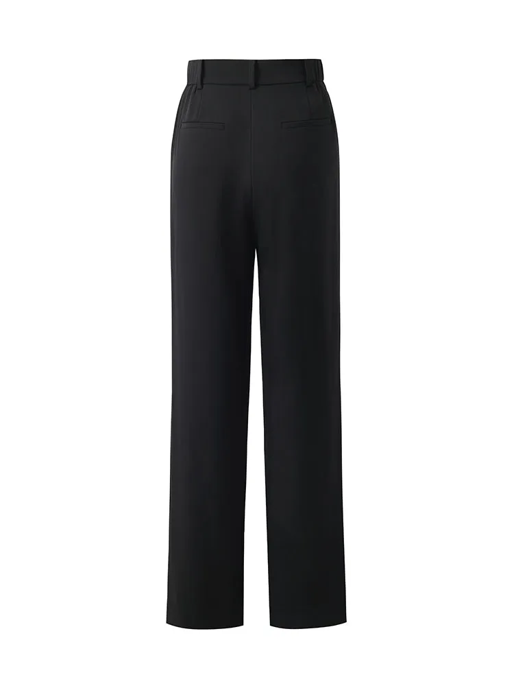 High-Waisted Straight Women Pants