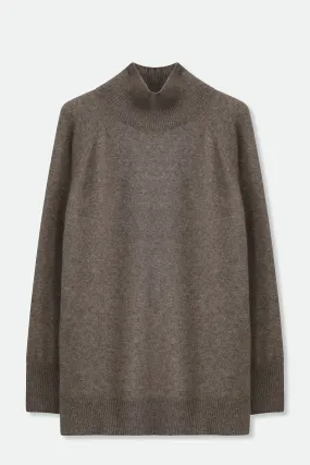 ISLAY TURTLENECK SWEATER IN ITALIAN SPUN CASHMERE SILK