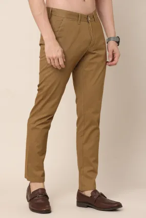 Ivyn Classic Camel Cotton Chinos