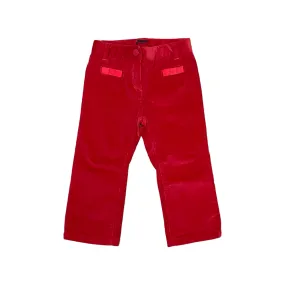 Jacadi Red Corduroy Pants