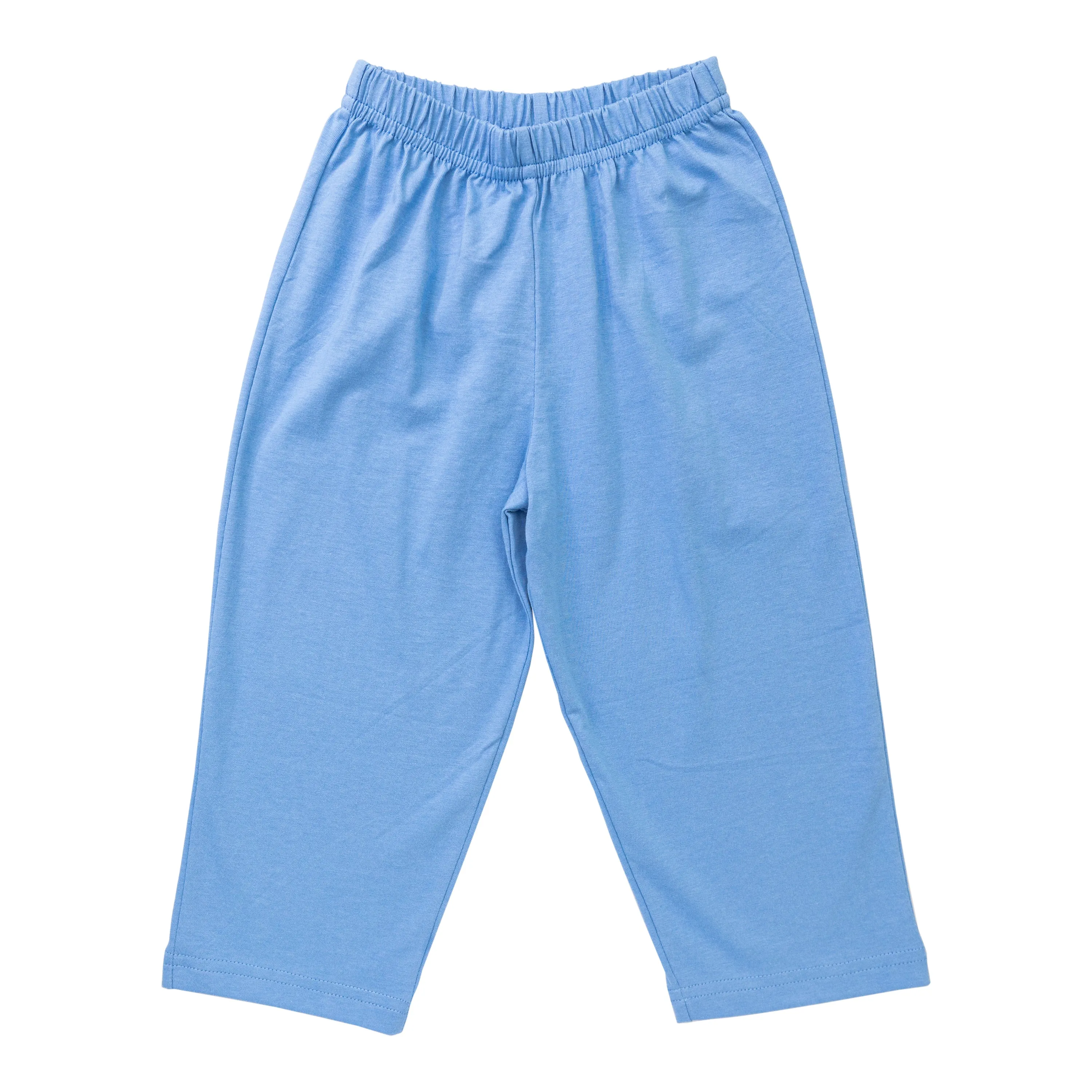 Jersey Solid Pants- Chambray