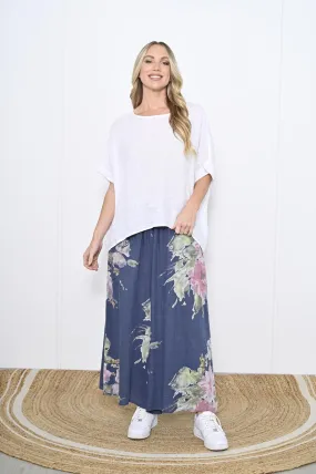 Kai Floral Linen Pants