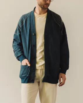 Kapital Bivouac Cardigan, Furoshiki Indigo