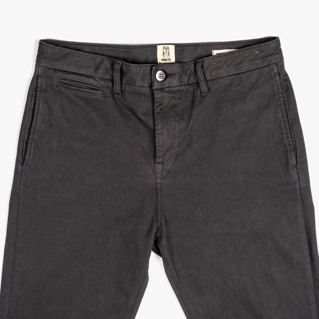 Kato Axe Slim Fit Chinos | Charcoal