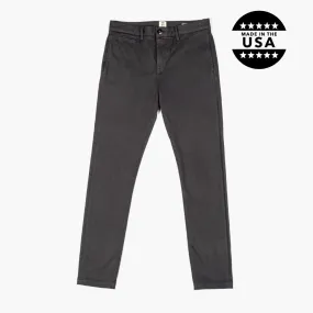 Kato Axe Slim Fit Chinos | Charcoal