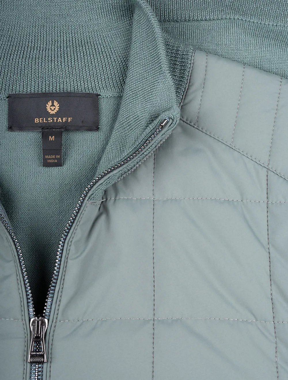 Kelbrook Zip Cardigan Mineral Green