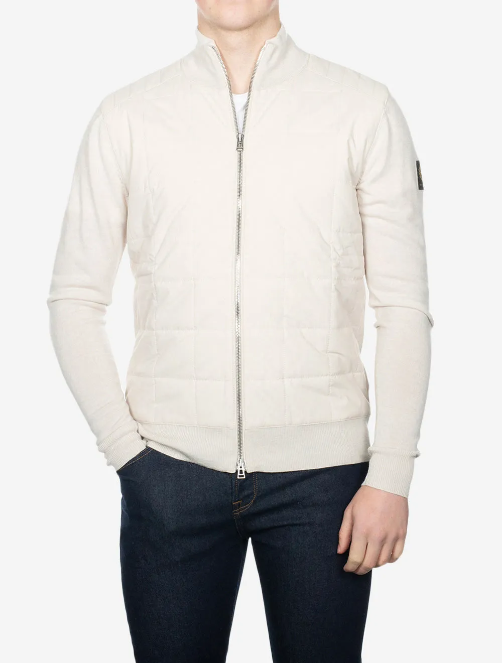 Kelbrook Zip Cardigan Moonbeam