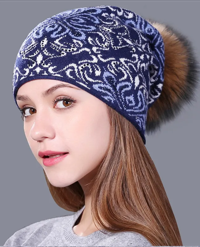 Knitted winter Beanie