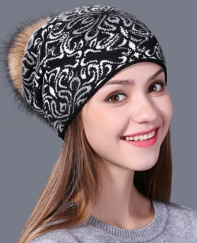 Knitted winter Beanie