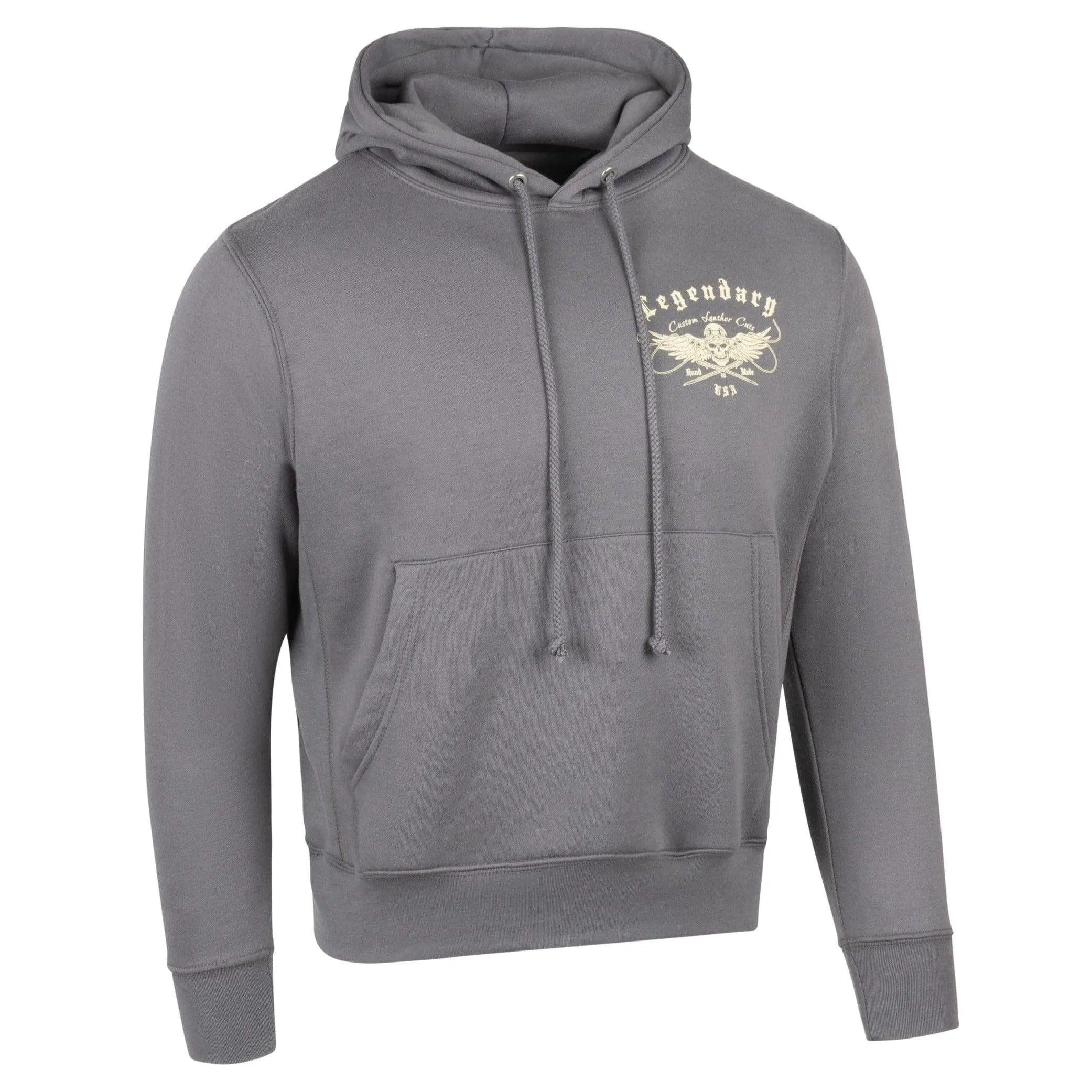 Legendary 'Custom Cuts' Best Damn Hoodie Ever - Gun Metal Grey