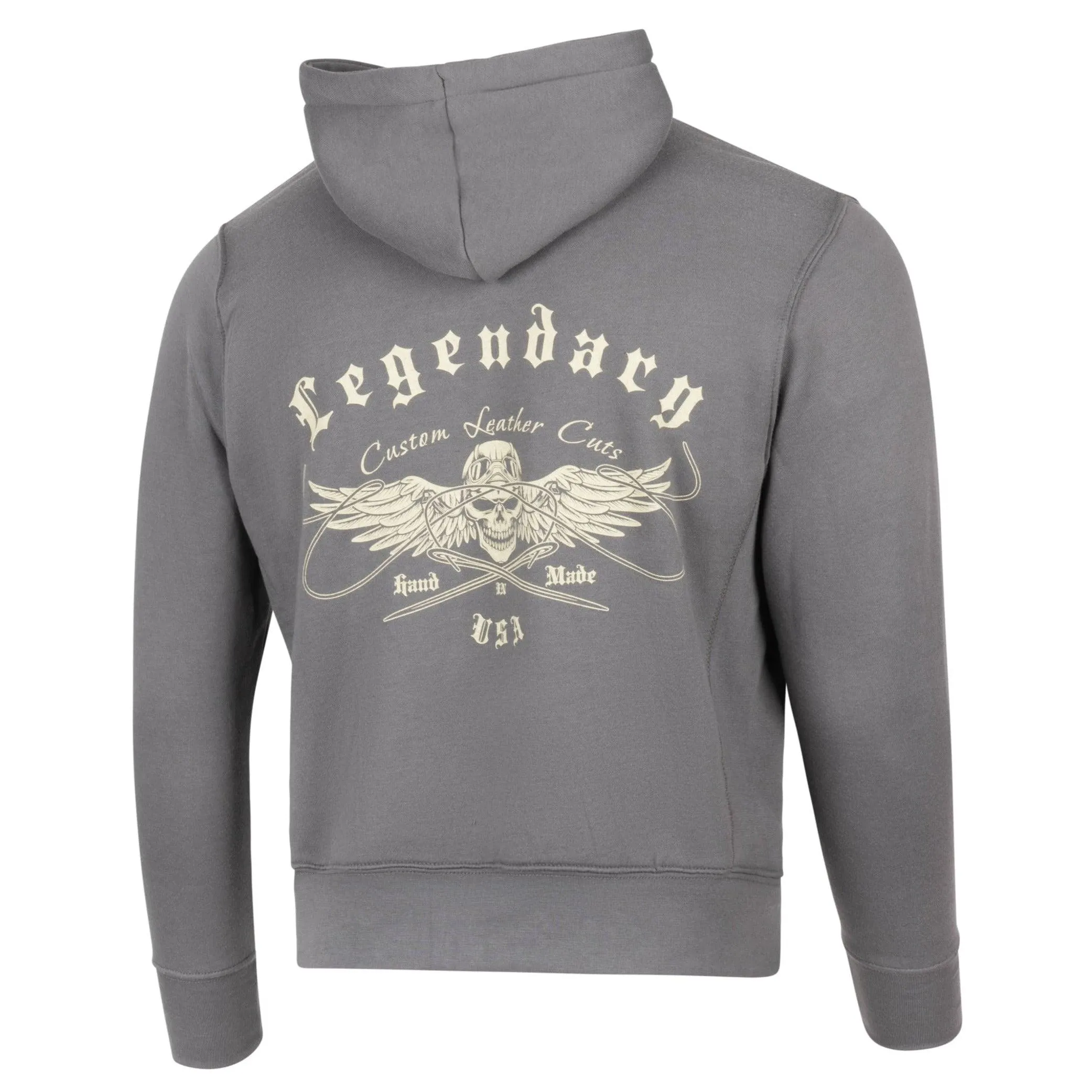 Legendary 'Custom Cuts' Best Damn Hoodie Ever - Gun Metal Grey