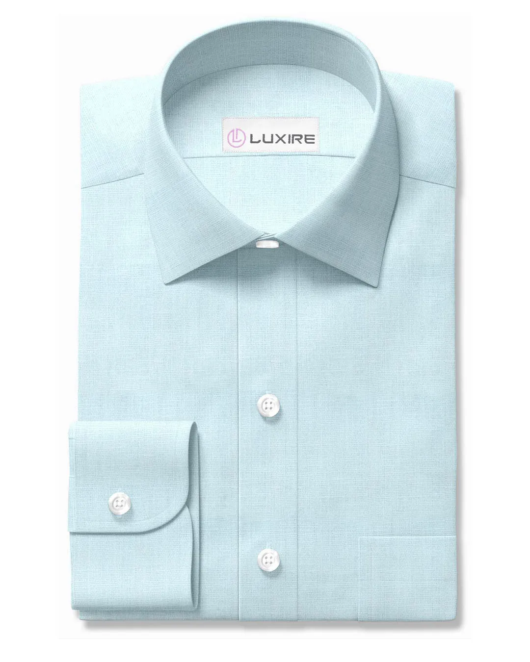 Linen Cotton : Ice Blue