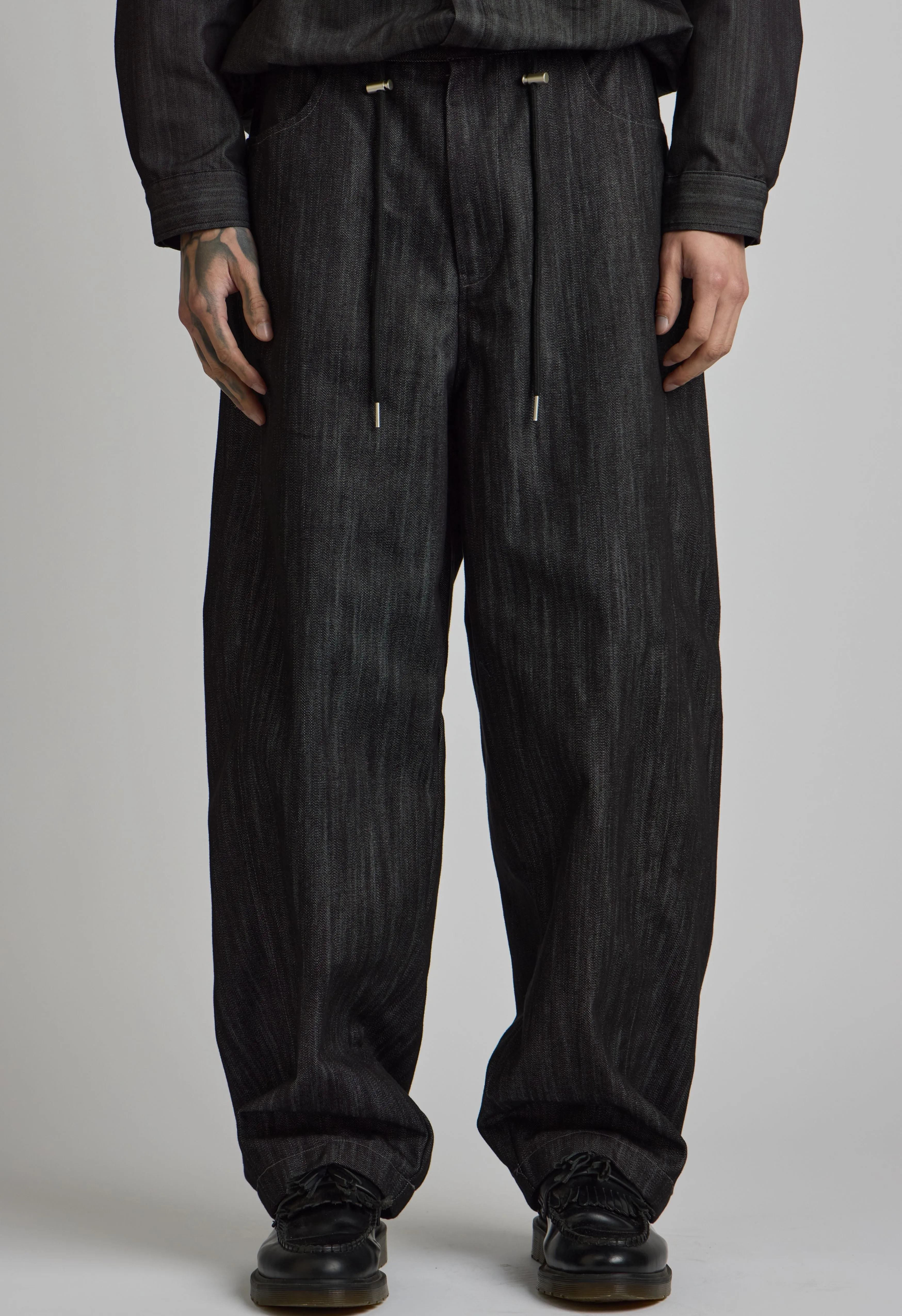 Logan Pants in Black Denim