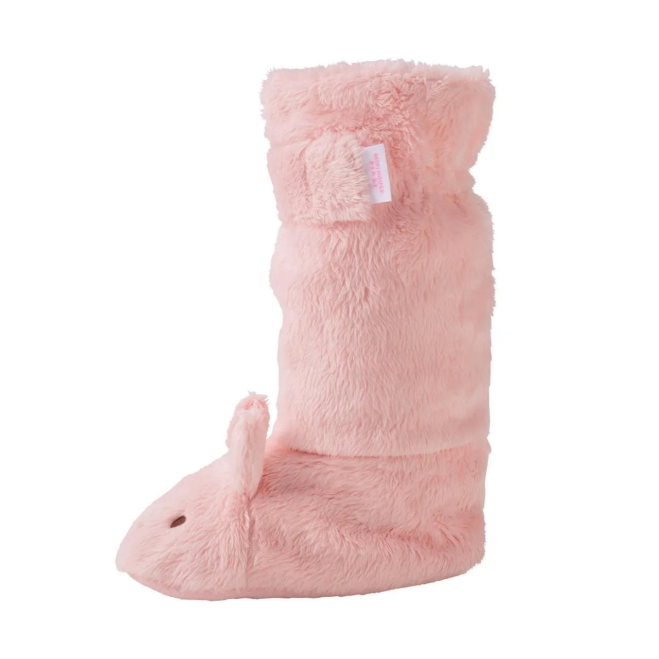 Long Microfur Bunny Booties