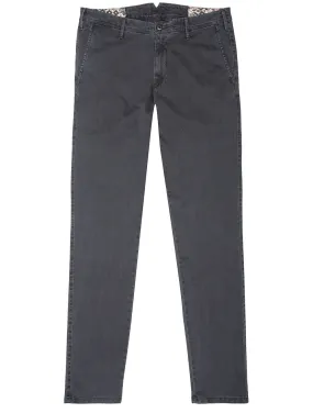 Lupus Slim Fit Cotton Trouser Grey