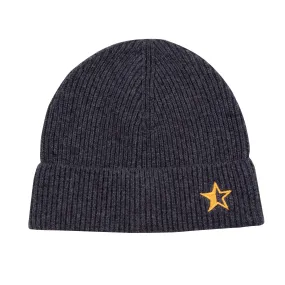 Luxe Star Beanie - Slate