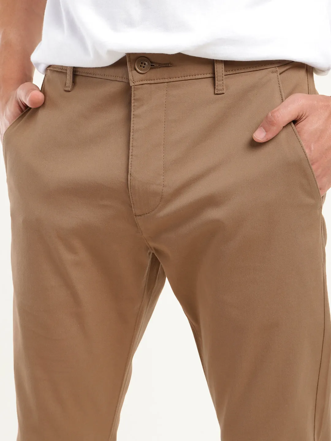 Men's 512 Slim Tapered Fit Brown Chinos