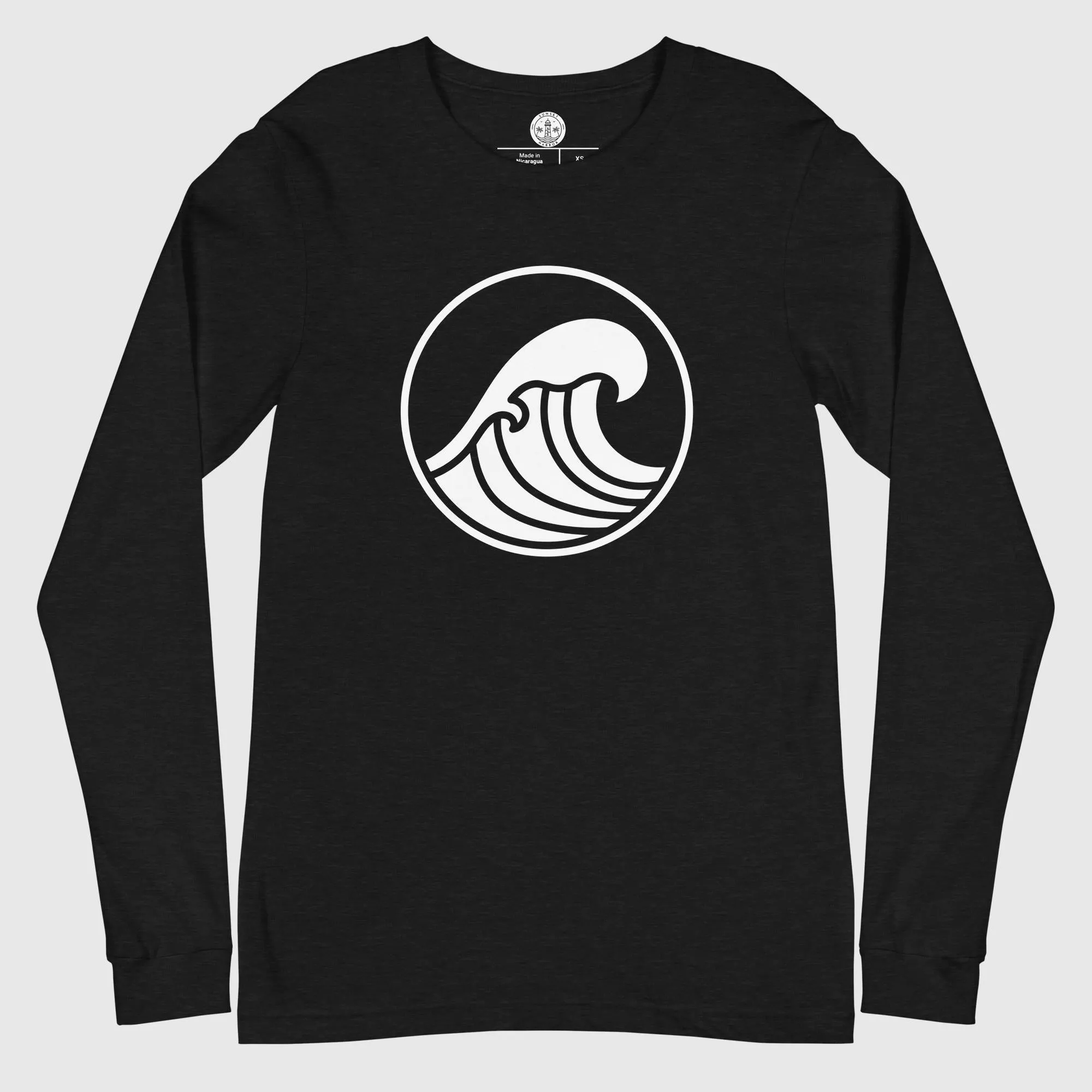 Men's Long Sleeve Tee - Wave