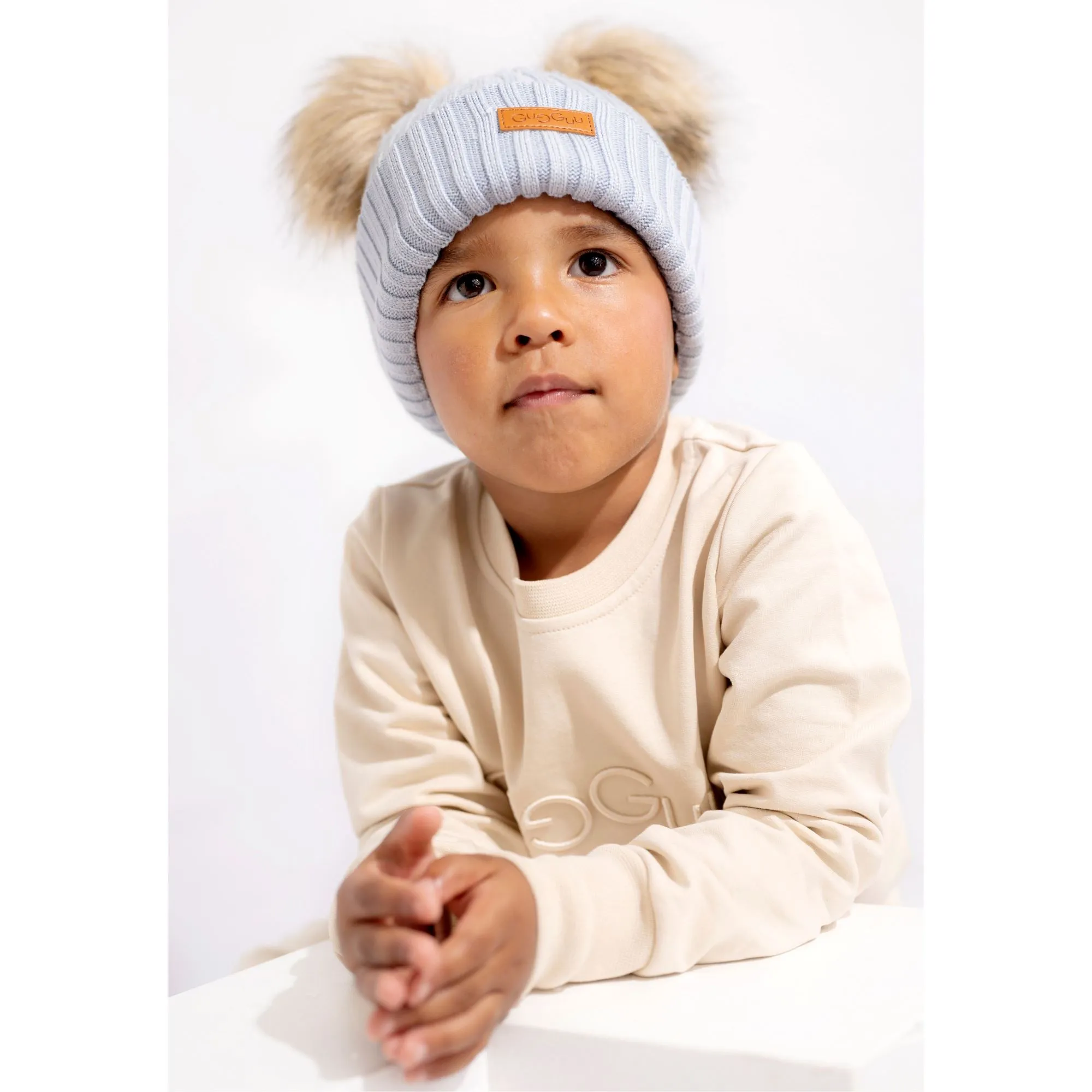 Merino Double Furry Beanie