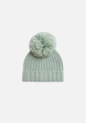 Miann & Co - Chunky Knit Beanie - Whisper Green