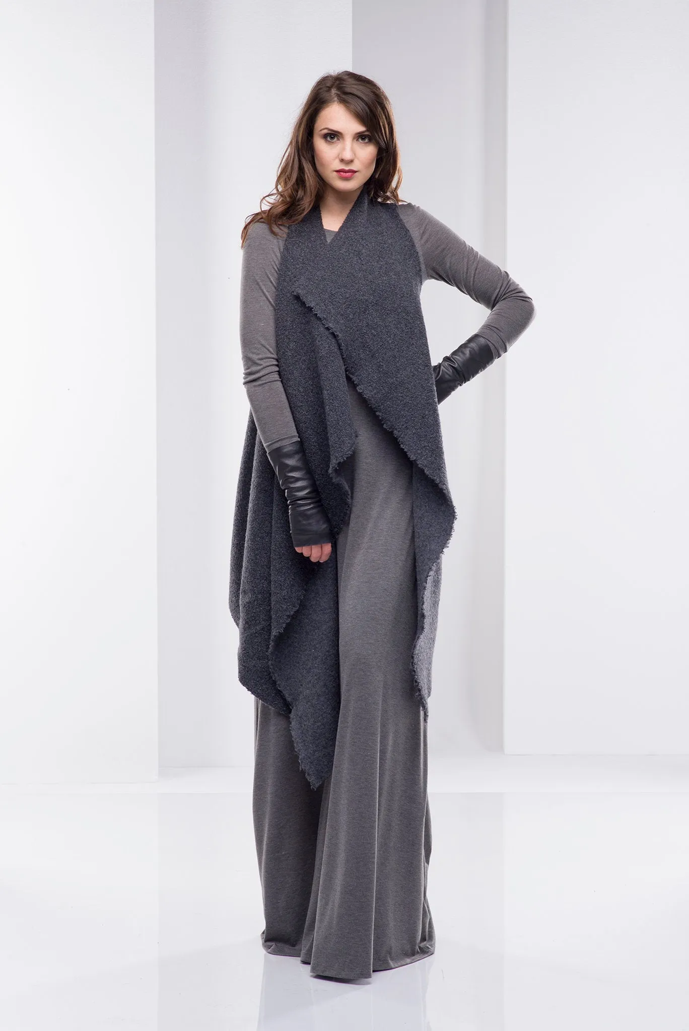 Minimalist Full Sleeve Maxi Dress