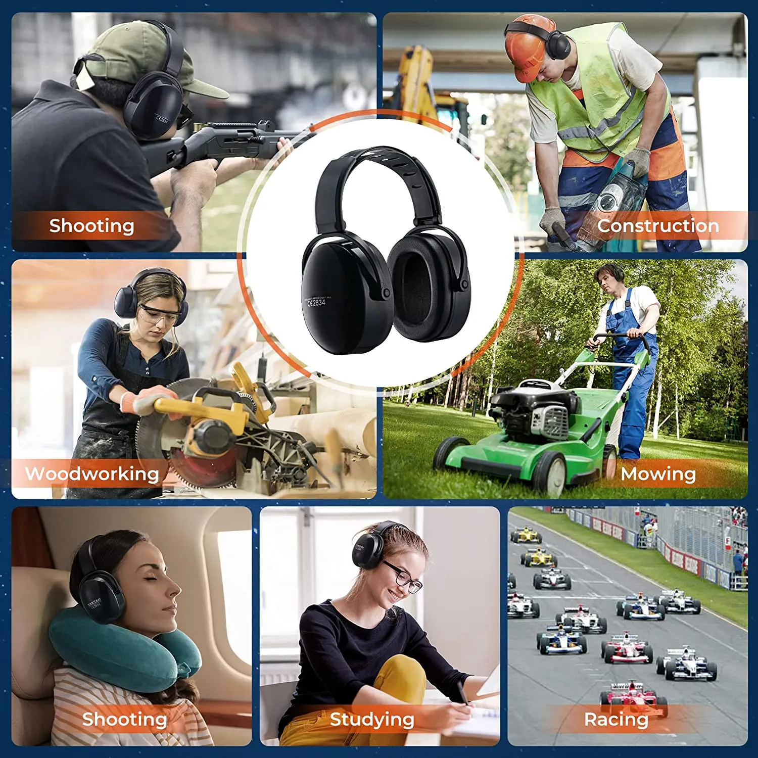 Mpow Ear Protection for Shooting, Noise Cancelling Headphones