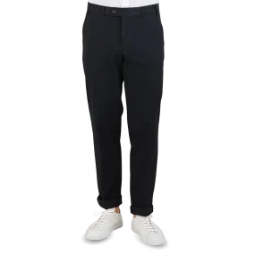 Navy Cotton Stretch Regular Fit Chinos