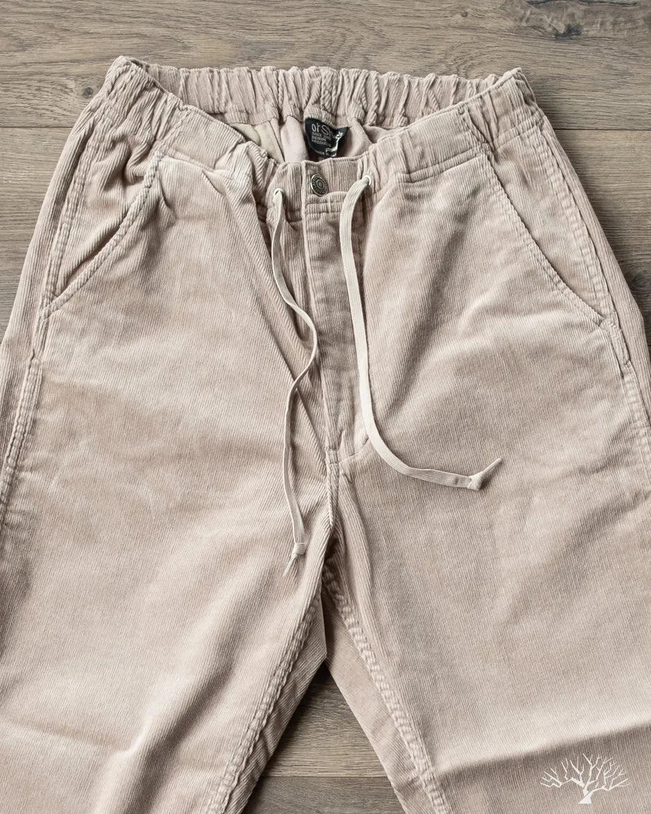 New Yorker Pants - Light Grey Stretch Corduroy