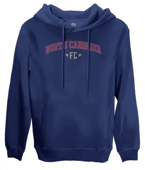 North Carolina FC Athletic Wordmark Fleece Pullover Hoodie - Navy