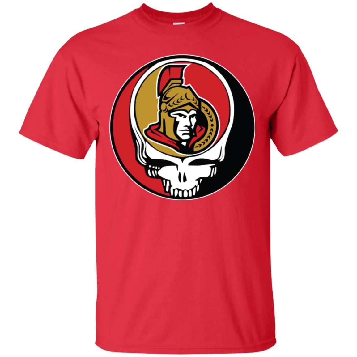 Ottawa Senators Grateful Dead Steal Your Face Hockey Nhl Shirts