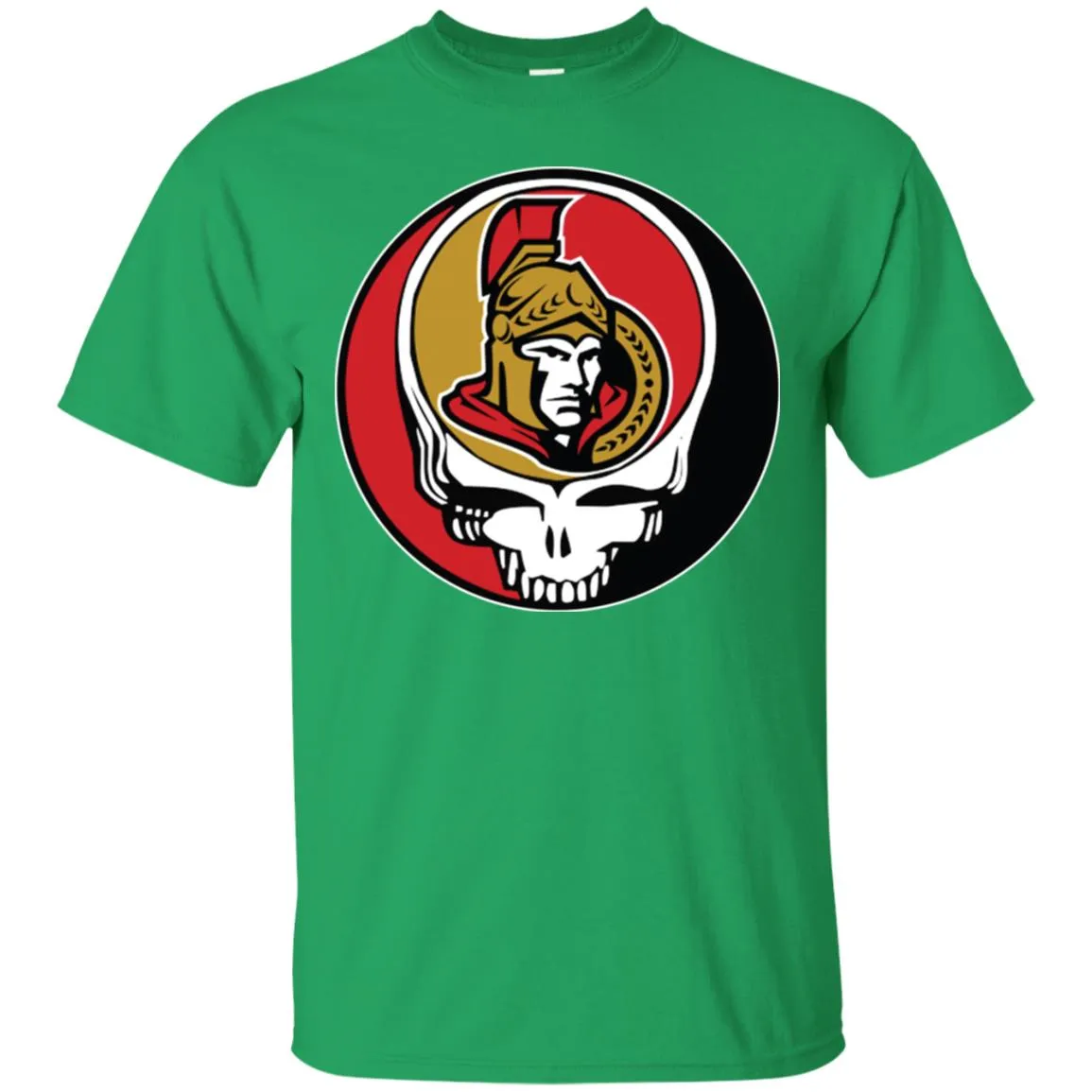 Ottawa Senators Grateful Dead Steal Your Face Hockey Nhl Shirts