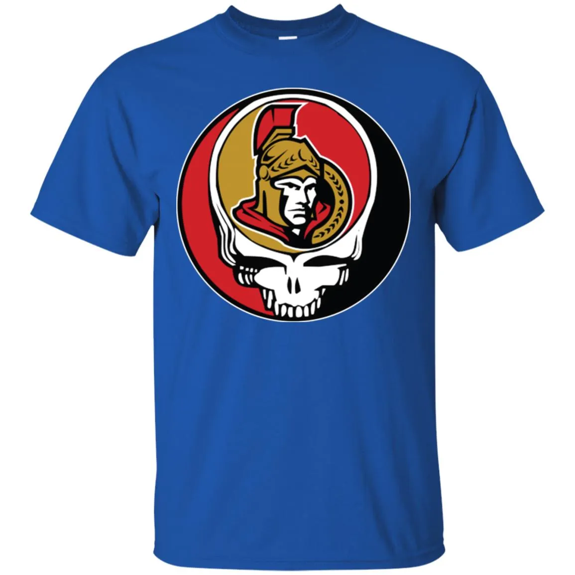 Ottawa Senators Grateful Dead Steal Your Face Hockey Nhl Shirts