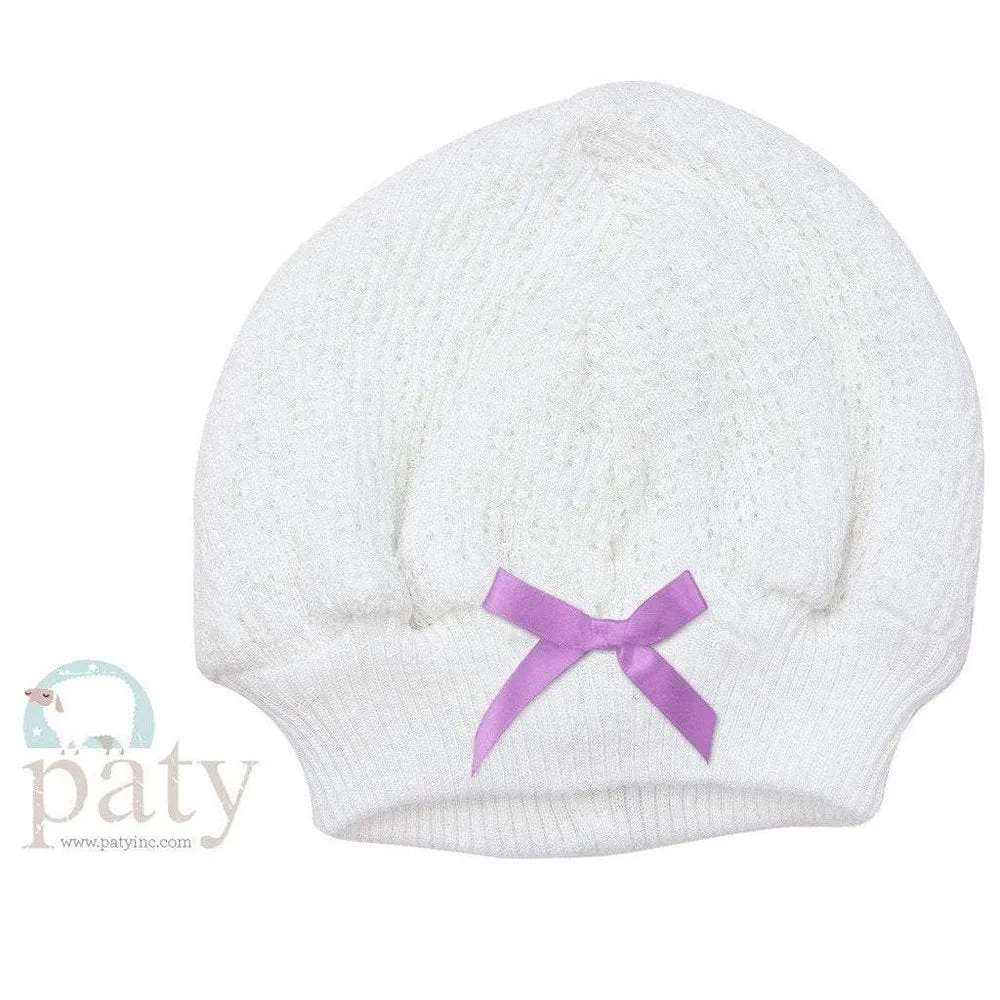 Paty Skull Cap with Trim