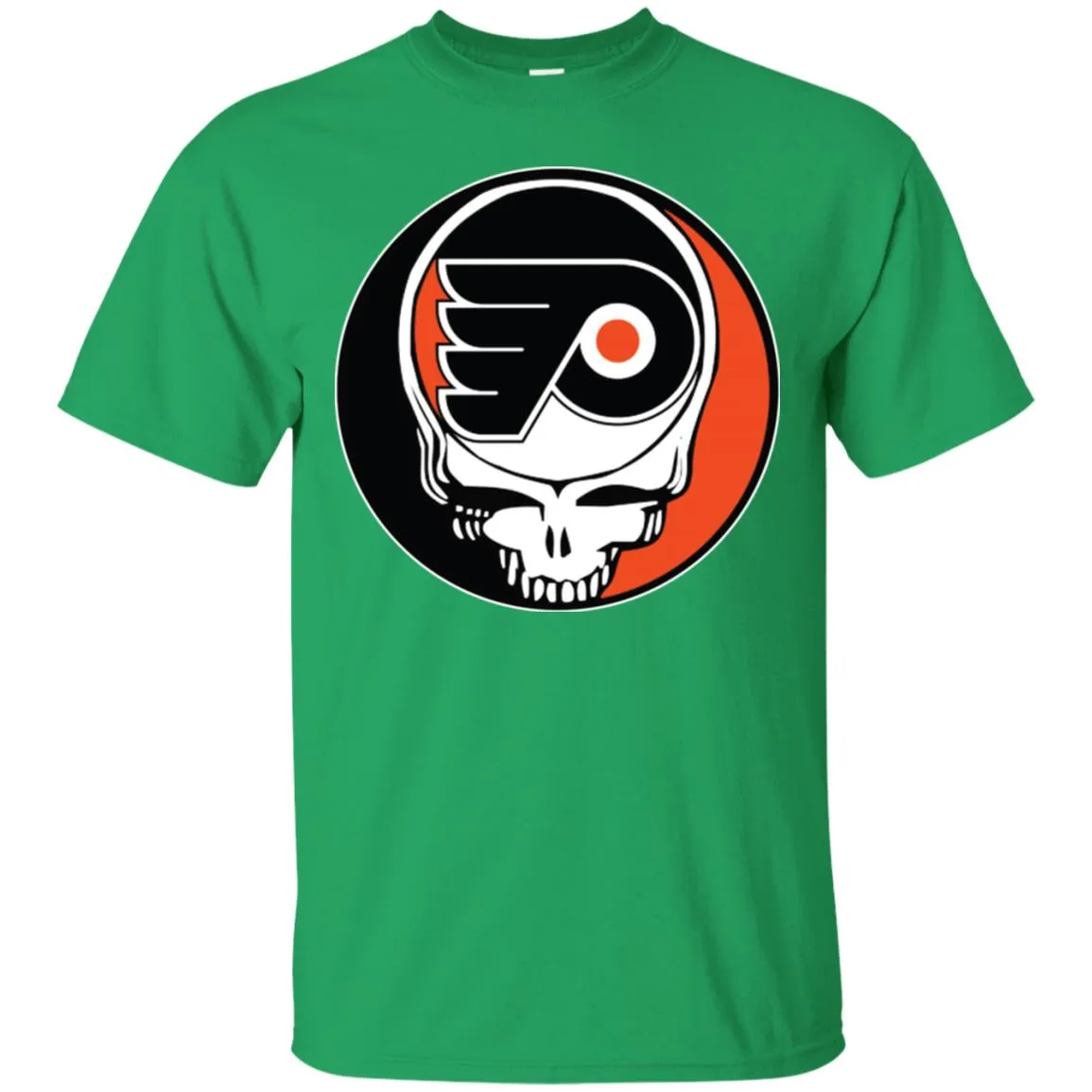 Philadelphia Flyers Grateful Dead Steal Your Face Hockey Nhl Shirts