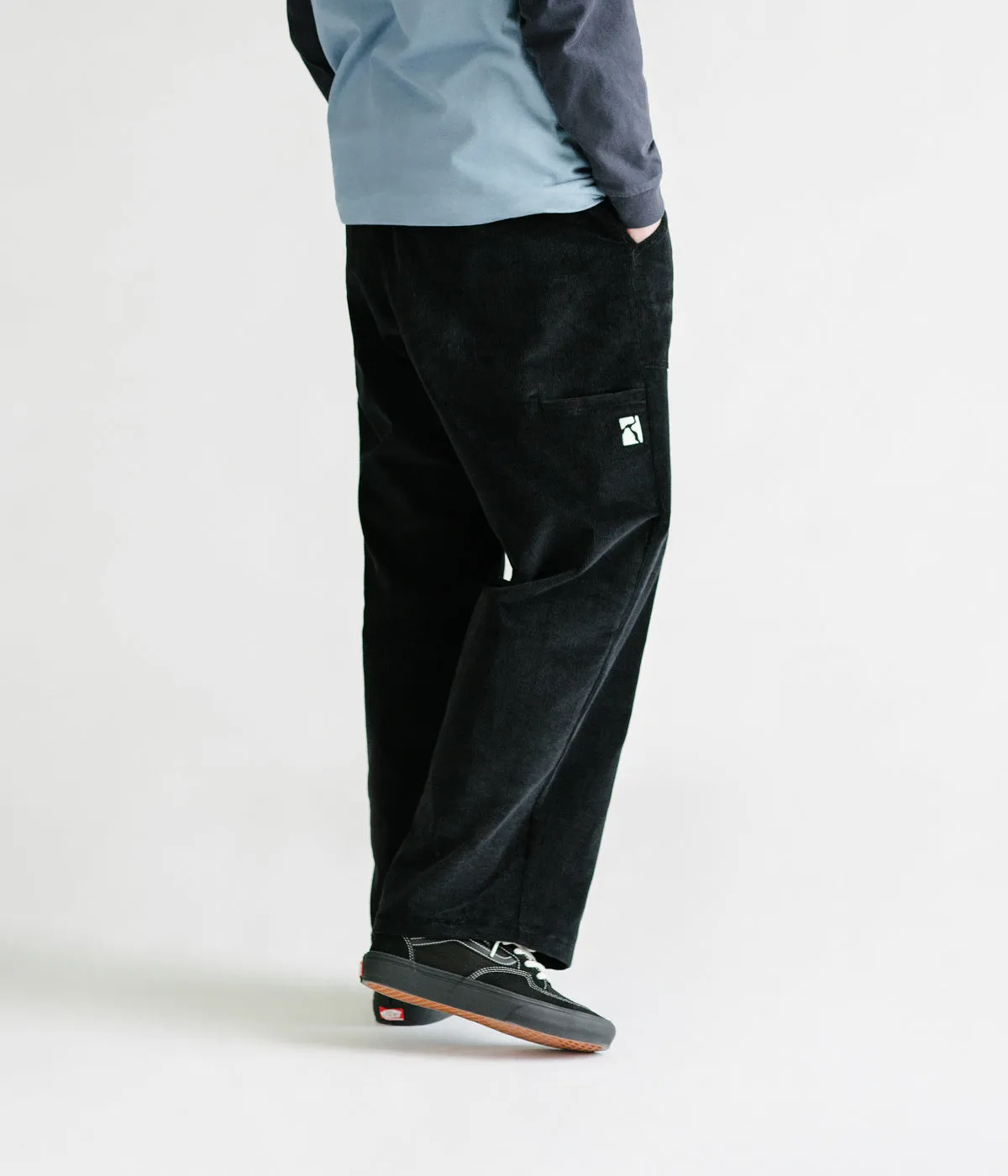 Poetic Collective Painter Pants - Black Corduroy