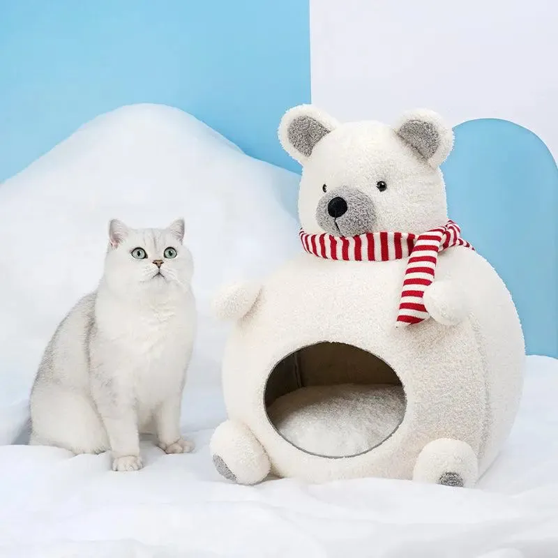 Polar Bear Pet House - Cozy and Stylish Pet House for Your Furry Friend