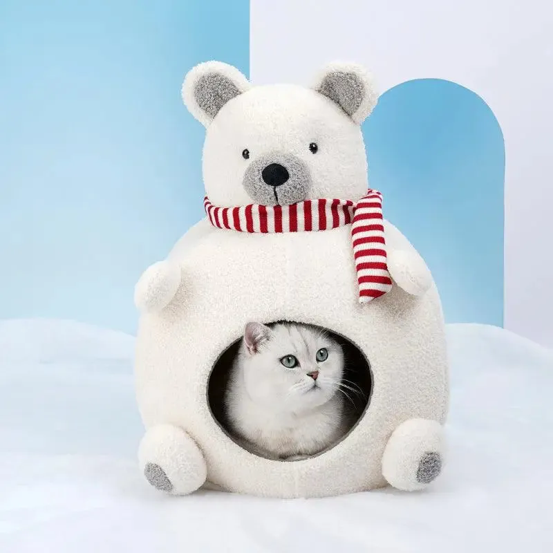 Polar Bear Pet House - Cozy and Stylish Pet House for Your Furry Friend