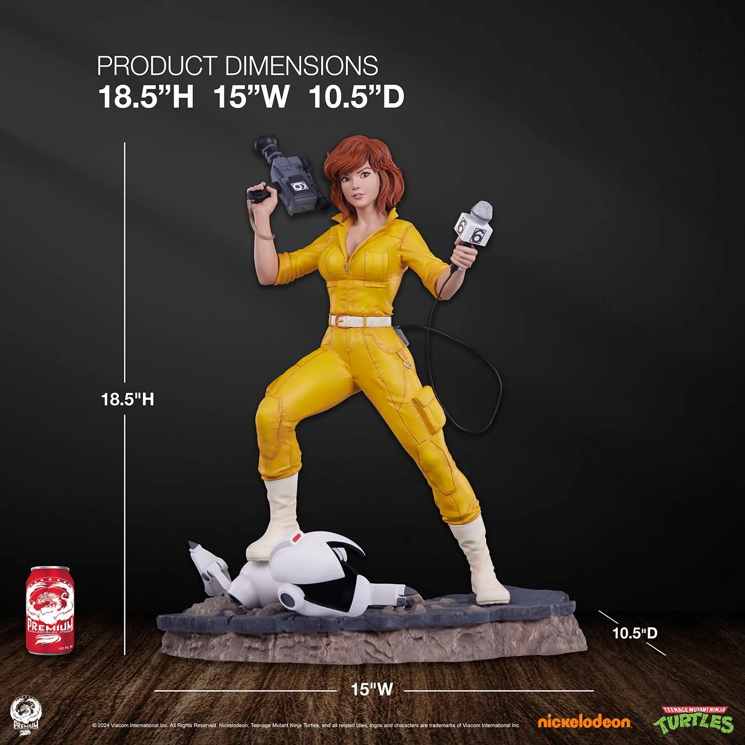 PRE-ORDER: PCS Collectibles Teenage Mutant Ninja Turtles April O’Neil Quarter Scale Statue