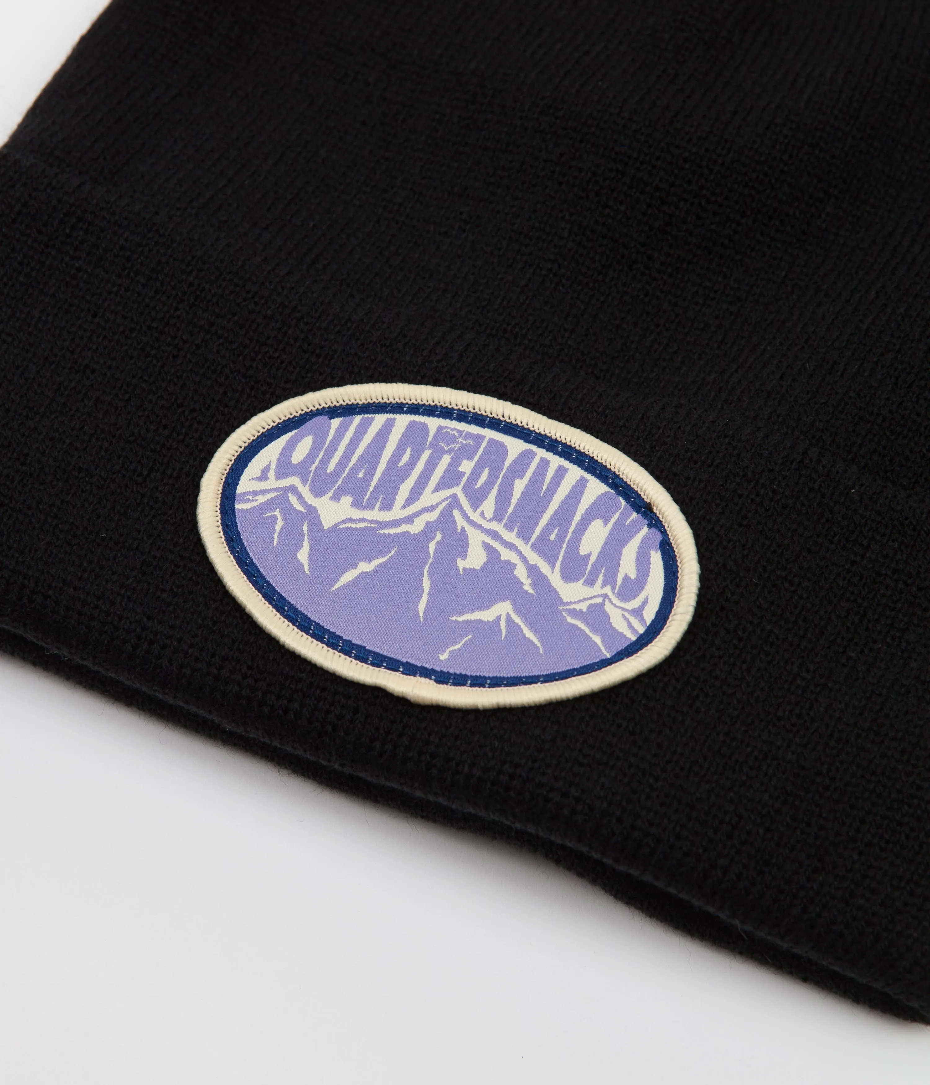 Quartersnacks Mountain Beanie - Black