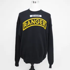 RANGER MILITARY CAMP 90'S SWEATSHIRT SIZE XL