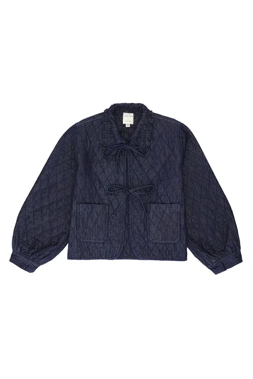 seventy   mochi Heidi Jacket in Indigo Rinse