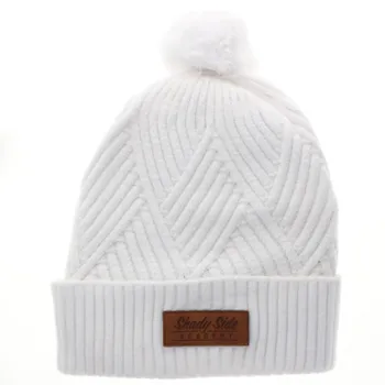 Shady Side Legacy Bridger Textured Cuff Beanie with Pom