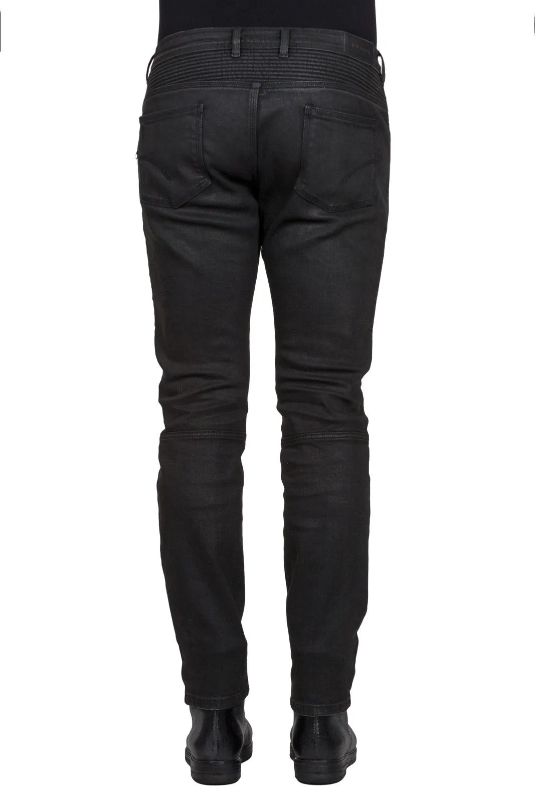 Skinny Leg Biker Jeans