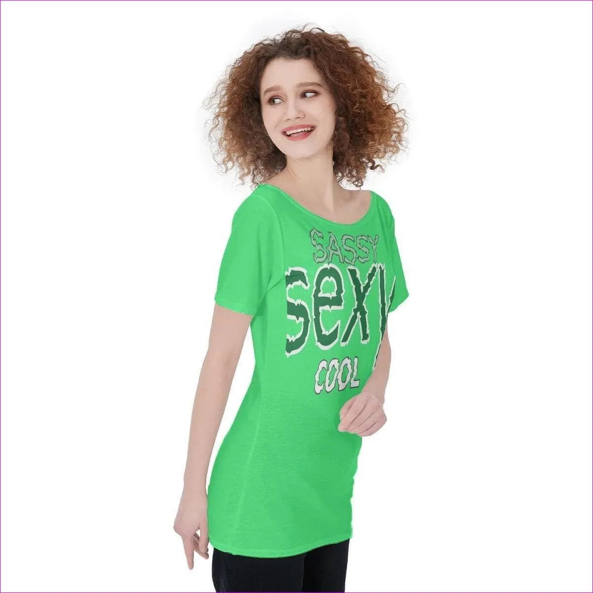 SSC Women's Off-Shoulder T-Shirt