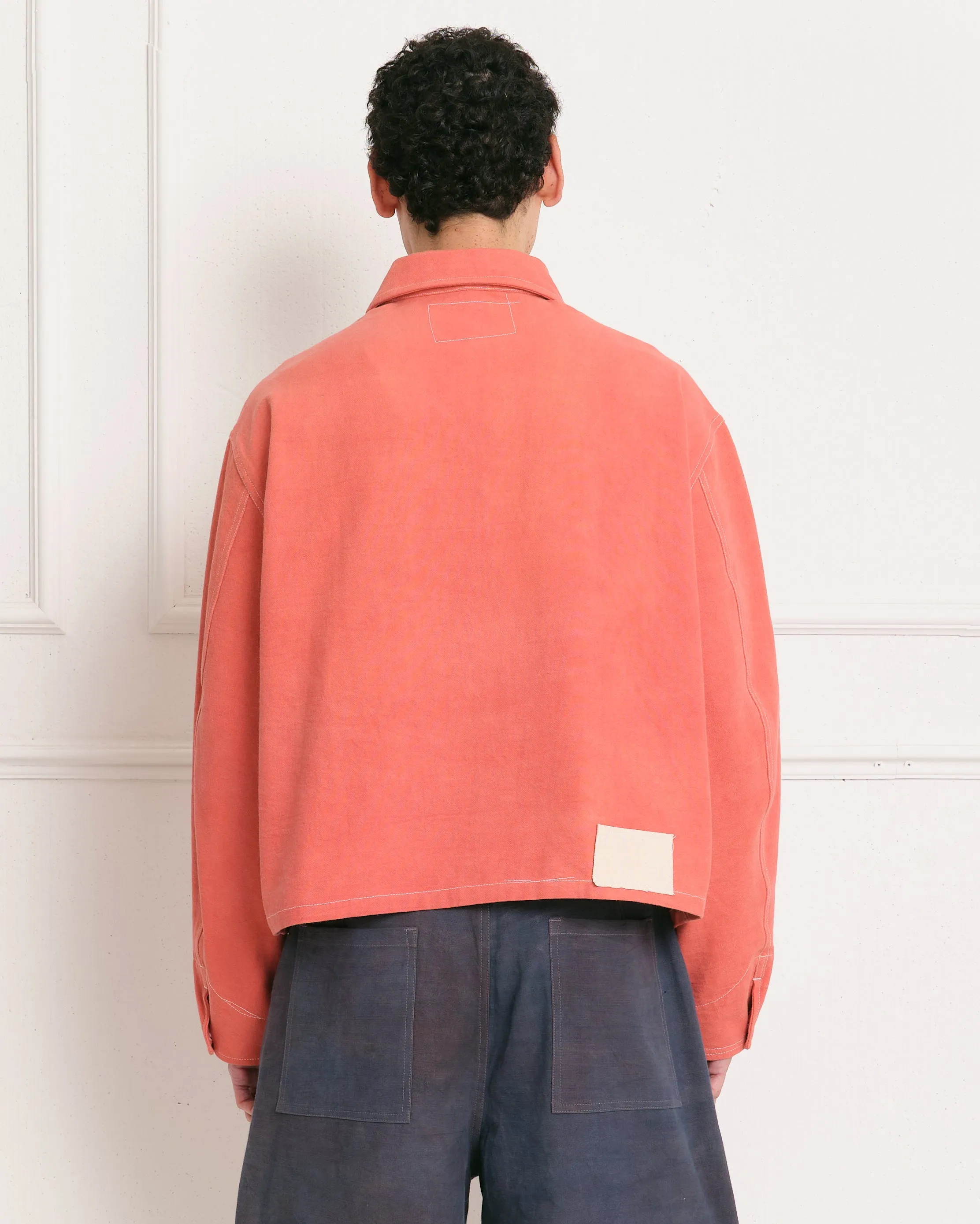 Station Jacket - Ancient Pink Wonky-Wear