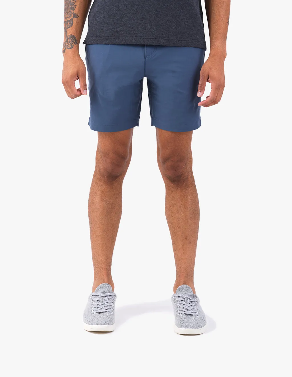 STEEL BLUE TRAVELERS SHORTS