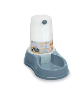 Stefanplast Water Dispenser For Cats & Dogs (Steel Blue)