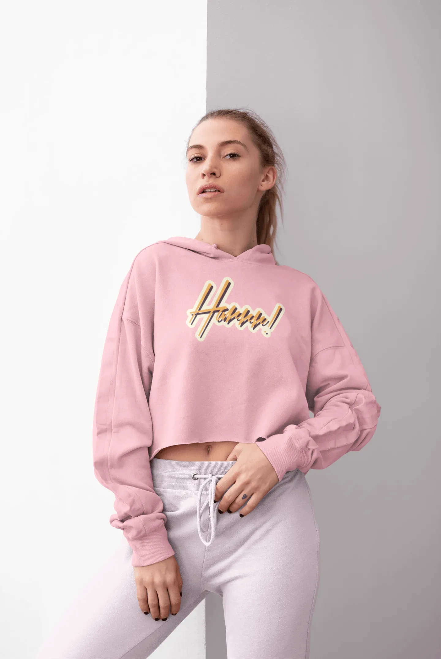 Stylish Girl Crop Hoodie for Women 24